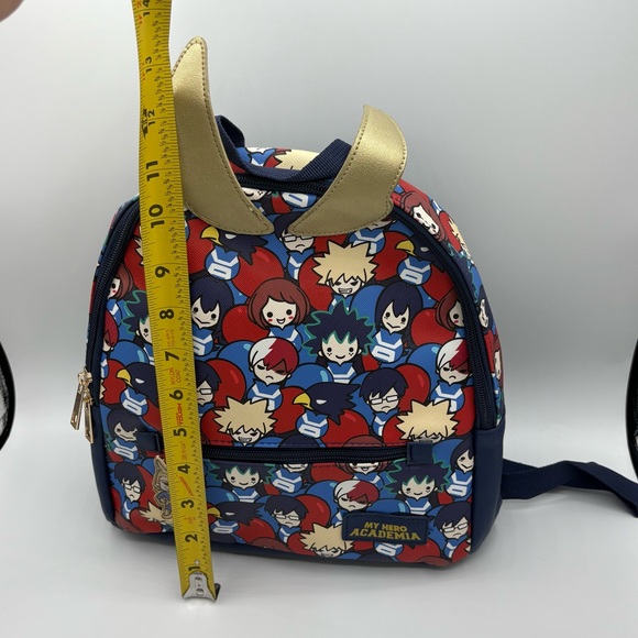 My hero academia All Might character mini backpack brand new bioworld Funimation - Picture 9 of 11